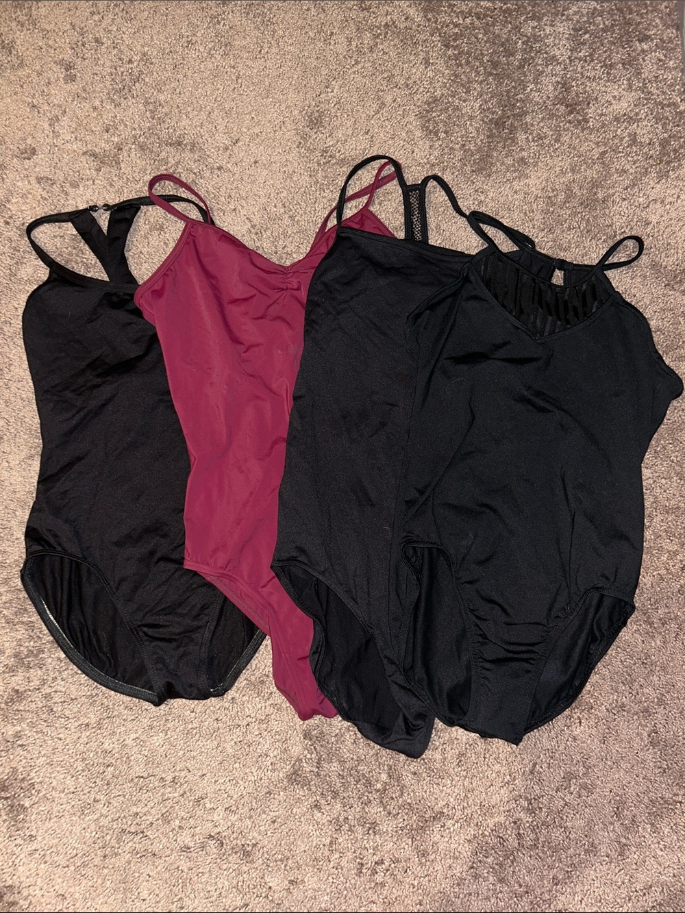 Balera, Bloch & Motion wear dance / gymnastics medium & large leotard bundle!